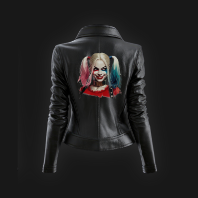 Harley smile leather jacket | Slay gurl collection